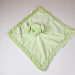 Tiddliwinks green elephant lovey